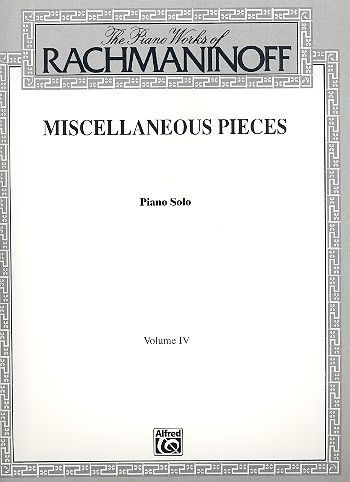 Miscellaneous Pieces vol.4  for piano  
