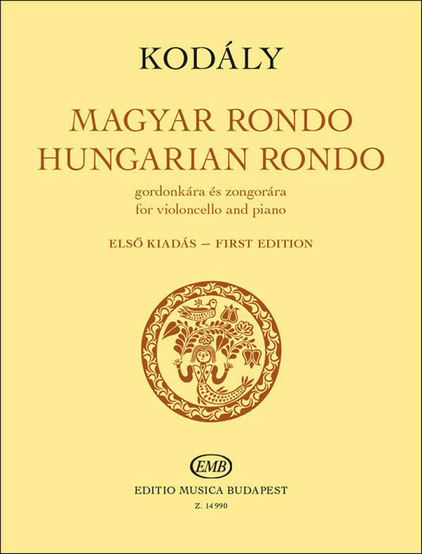 Ungarisches Rondo&nbsp;&nbsp;für Violoncello und Klavier&nbsp;&nbsp;