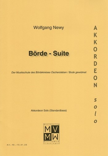 Börde-Suite  für Akkordeon Solo (Standardbass)  