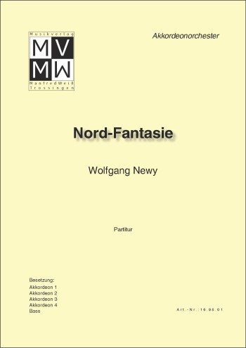 16.95.01 Nord-Fantasie  für Akkordeonorchester  Partitur