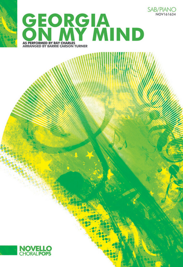 Georgia on my Mind  für mixed chorus (SAM) and piano  score