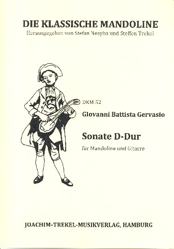 Sonate D-Dur  für Mandoline und Gitarre  Partitur und Stimmen