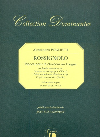 Rossignolo  pour clavecin (orgue)  facsimile