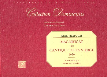 Magnificat ou Cantique de la vierge  pour orgue  facsimile