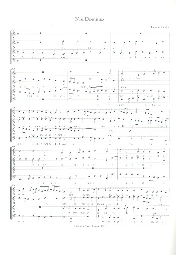 3 lateinische Psalm-Motetten  für 4 Stimmen a cappella  4 Partituren und Faksimile