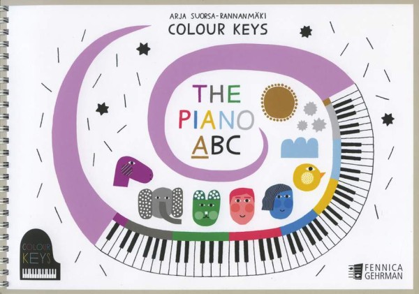 Coulour Keys the Piano ABC vol.A  for piano  