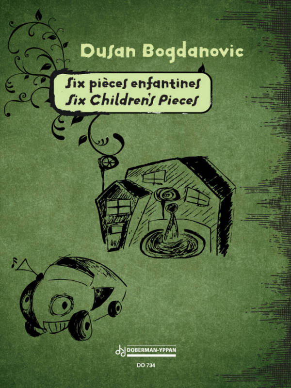 6 Pièces enfantines&nbsp;&nbsp;pour guitare&nbsp;&nbsp;