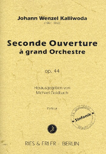 Ouvertüre Nr.2 op.44  für Orchester  Partitur