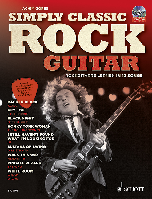 Simply Classic Rock Guitar (+MP3-CD)  für Gitarre/Tabulatur  