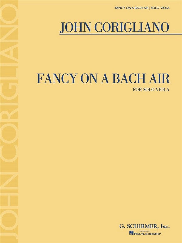 Fancy on a Bach Air  for viola  