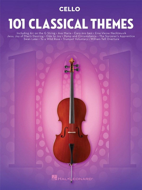 101 classical Themes  for cello  