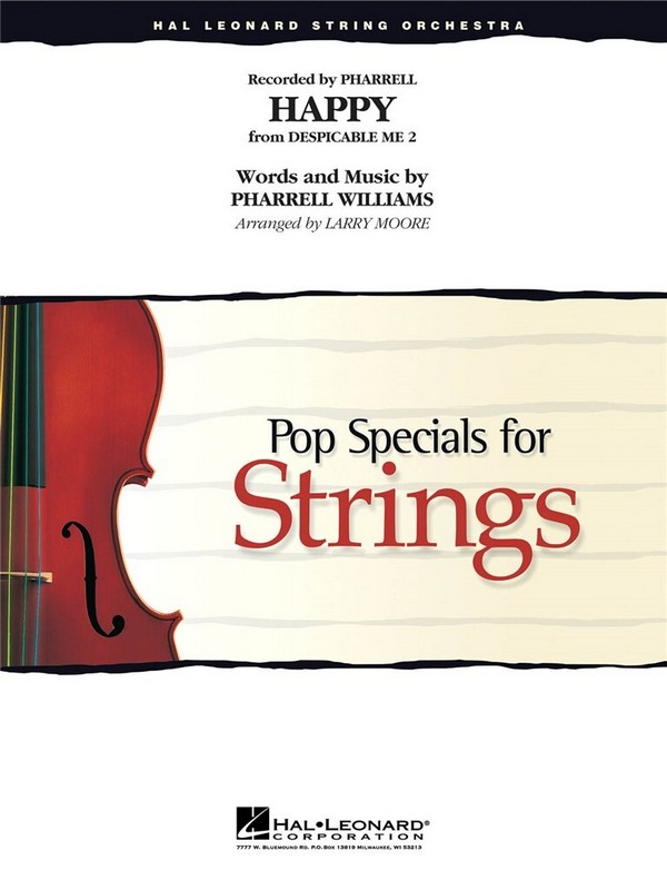 Happy:  for string orchestra  score and parts (8-8-4--4-4-4)