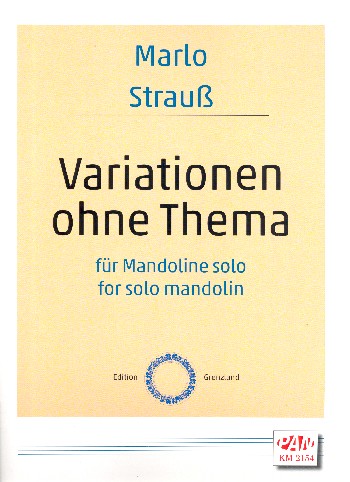 Variationen ohne Thema  für Mandoline  