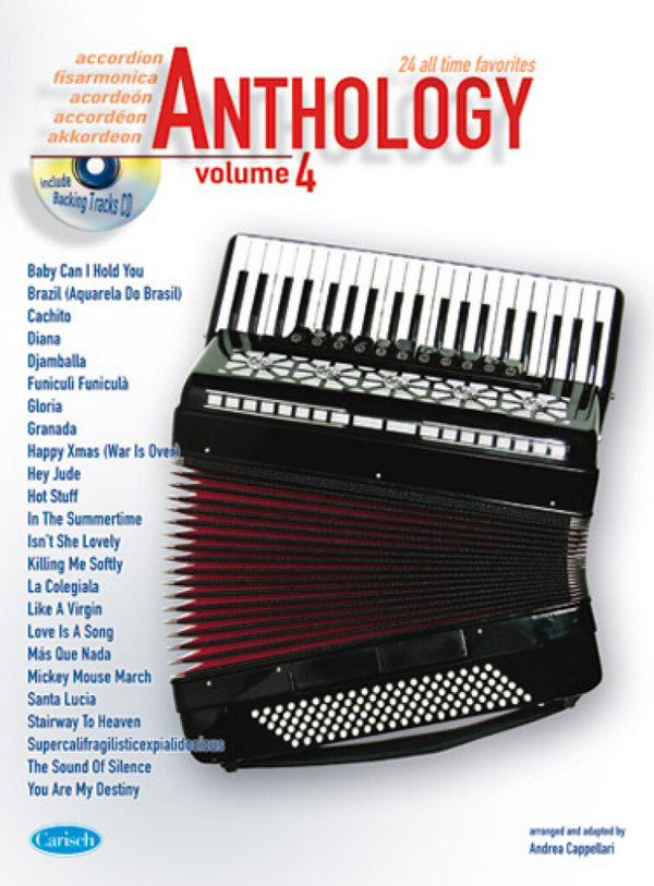 Anthology  vol.4 (+CD)  for accordion  