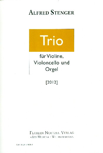 Trio  für Violine, Violoncello und Orgel  Stimmen