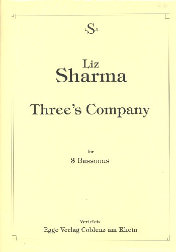 Three's Company  für 3 Fagotte  Partitur und Stimmn