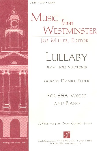 Lullaby&nbsp;&nbsp;for female chorus (SSA) and piano&nbsp;&nbsp;score