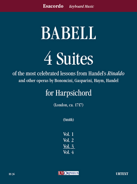 4 Suites vol.3  for harpsichord  