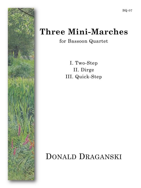 3 Mini-Marches  for 4 bassoons  score and parts