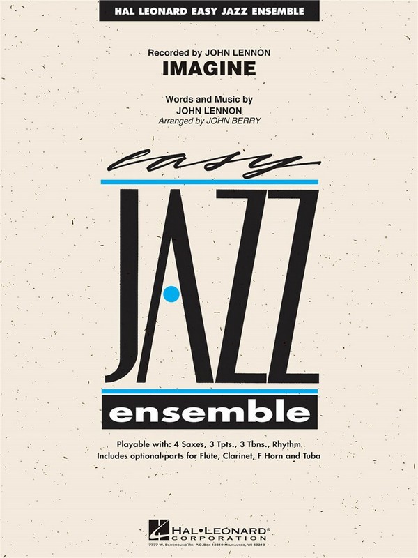 Imagine:&nbsp;&nbsp;for easyjazz ensemble&nbsp;&nbsp;score and parts