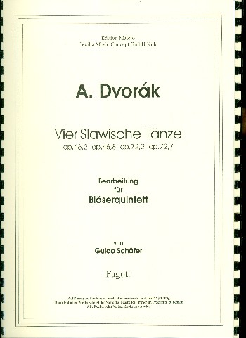 Antonín Dvorák - 4 slawische Tänze