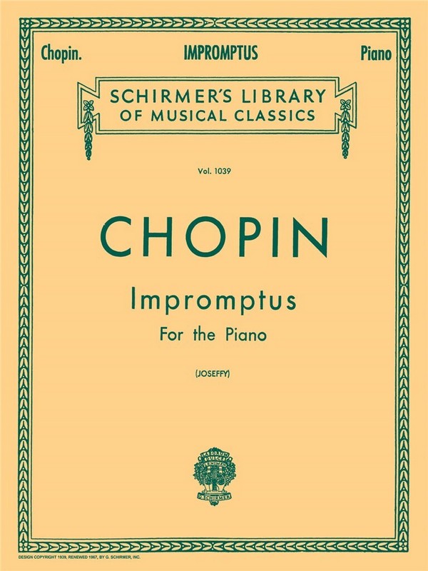 Impromtus  for piano  