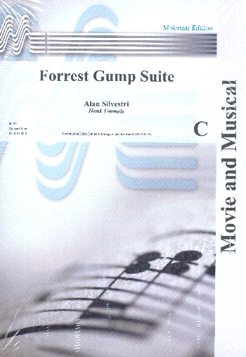 Molenaar Forrest Gump Suite:  für Blasorchester  Partitur und Stimmen