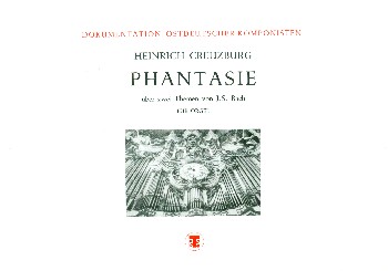 Phantasie über 2 Themen von J.S. Bach  für Orgel  