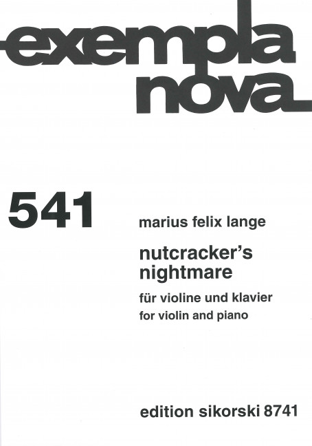 Nutcracker's Nightmare&nbsp;&nbsp;für Violine und Klavier&nbsp;&nbsp;