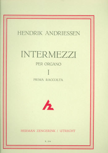 Intermezzi vol.1  for organ  