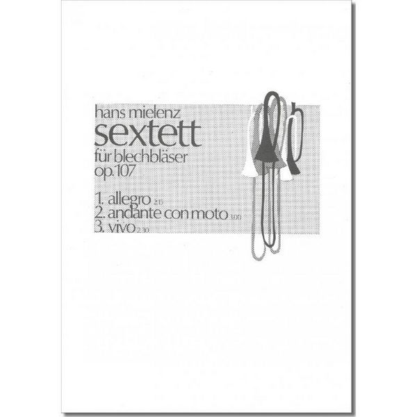 Sextett op.107  für 6 Blechbläser  Partitur und Stimmen