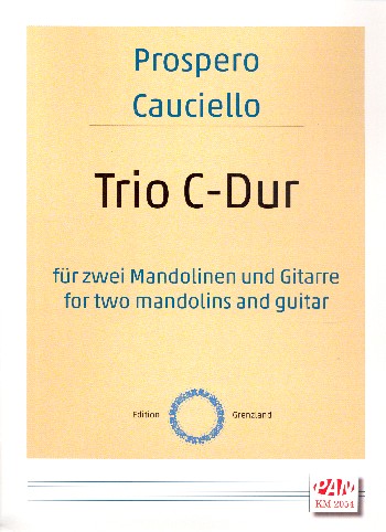 Trio C-Dur&nbsp;&nbsp;für 2 Mandolinen und Gitarre&nbsp;&nbsp;Partitur und Stimmen