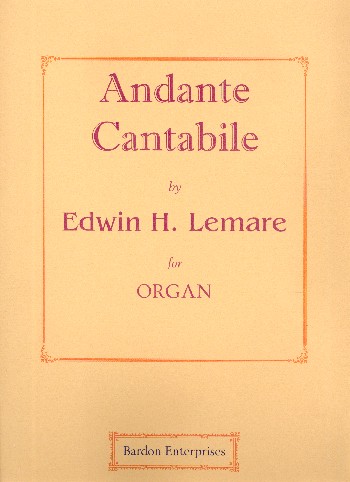 Andante cantabile  für Orgel  