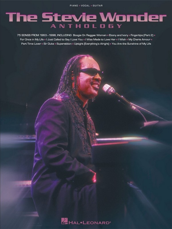 The Stevie Wonder Anthology  songbook piano/vocal/guitar  