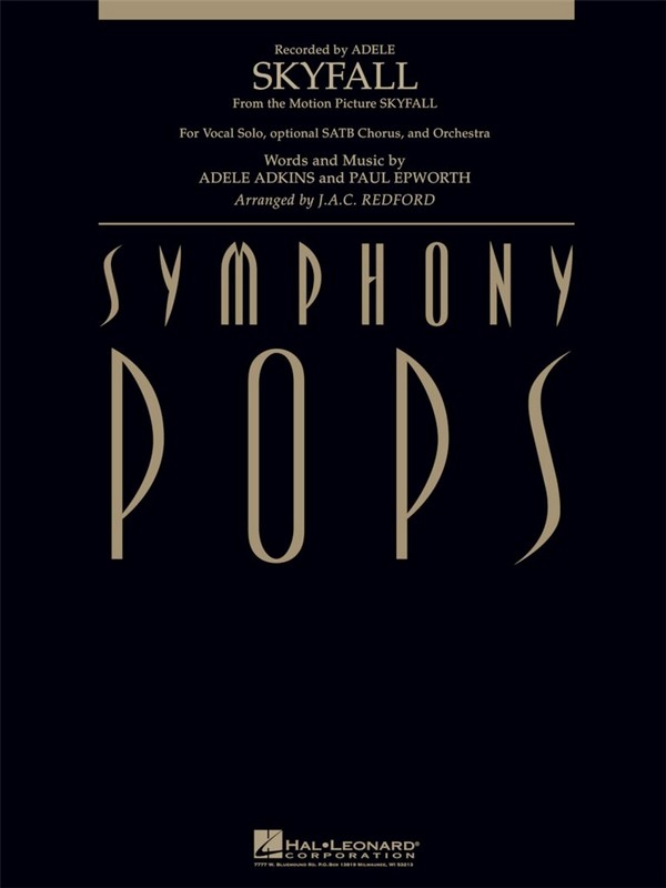 Skyfall&nbsp;&nbsp;for voice and orchestra (mixed chorus ad lib)&nbsp;&nbsp;score, parts and 40 chorus scores