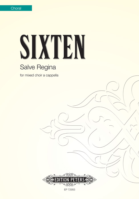 Salve Regina  for mixed chorus a cappella  Score