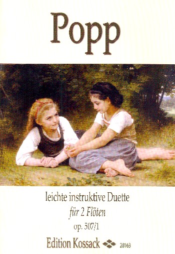 Leichte instruktive Duette op.507 Band 1  für 2 Flöten  Spielpartitur