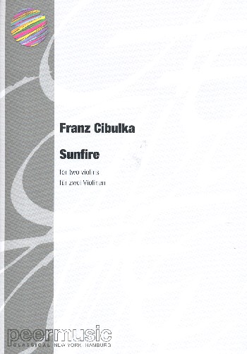 Sunfire  für 2 Violinen  Partitur und Stimmen