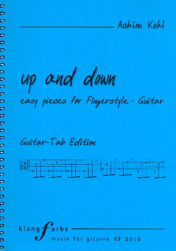 Up and down (+CD)  für Gitarre in Tabulatur  