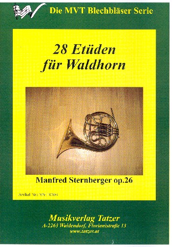 28 Etüden op.26&nbsp;&nbsp;für Horn&nbsp;&nbsp;
