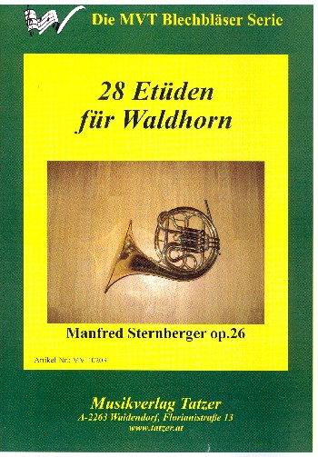 28 Etüden op.26  für Horn  