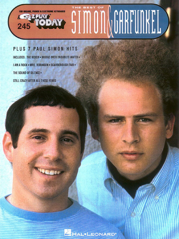 Best of Simon and Garfunkel:  for organ (piano or electronic keyboard) with text  
