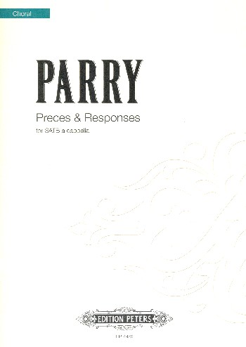 Preces and Responces  for mixed chorus a cappella  Score