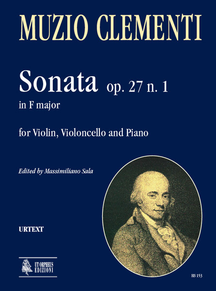 Sonate F-Dur op.27,1  für Violine, Violoncello und Klavier  Stimmen