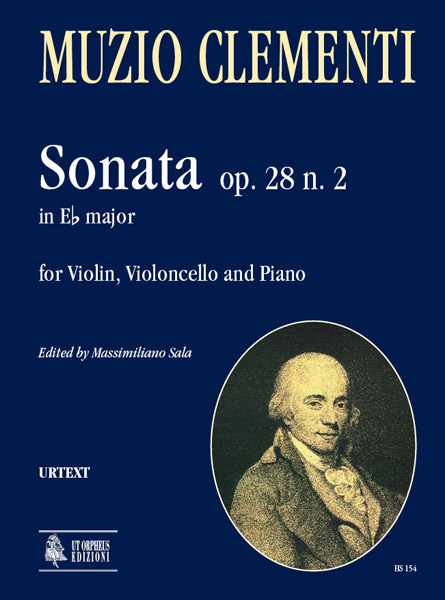 Sonate Es-Dur op.28,2  für Violine, Violoncello und Klavier  Stimmen