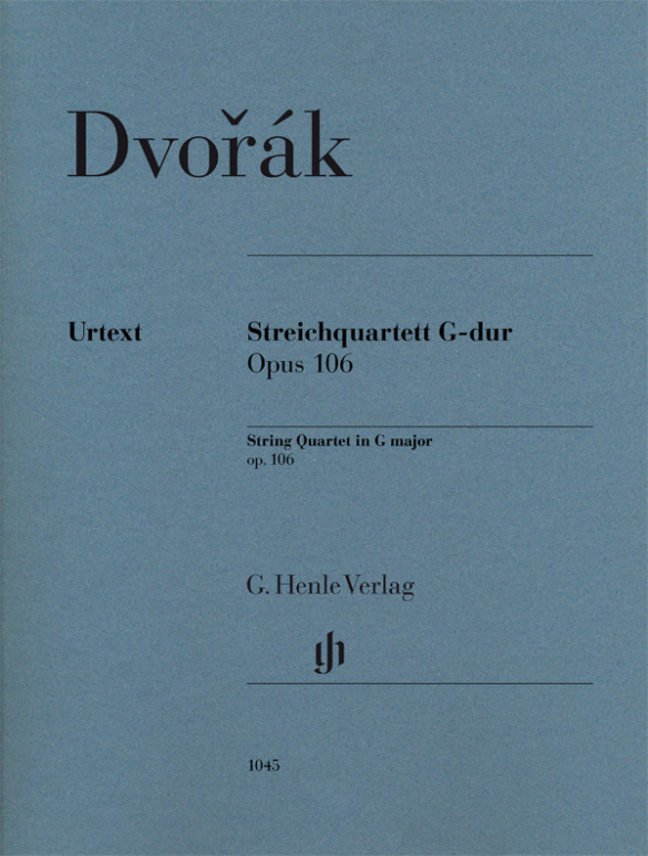 Quartett G-Dur op.106&nbsp;&nbsp;für 2 Violinen, Viola und Violoncello&nbsp;&nbsp;Stimmen