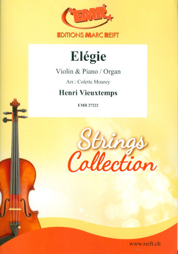 Élégie op.30  für Violine und Klavier  