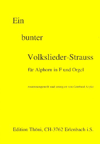 Ein bunter Volkslieder-Strauss