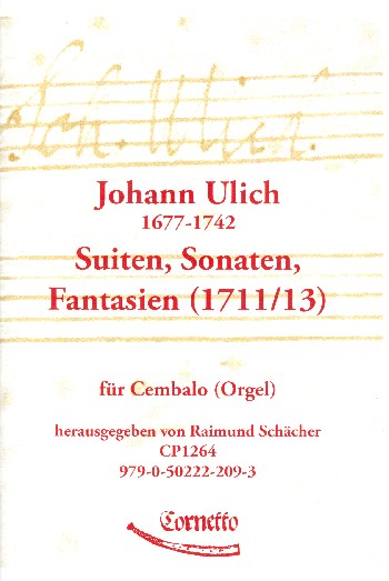 Suiten, Sonaten, Fantasien  für Cembalo (Orgel)  