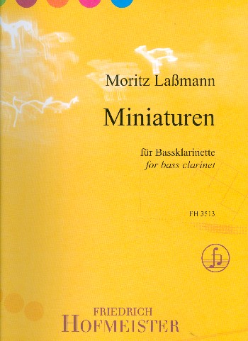 5 Miniaturen  für Bassklarinette  